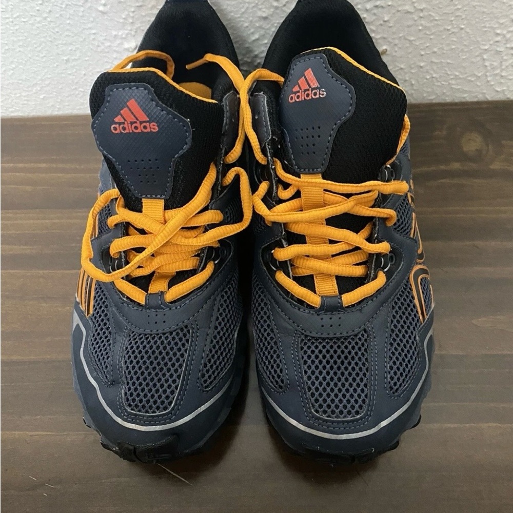 Adidas Black and Orange Athletic Shoes